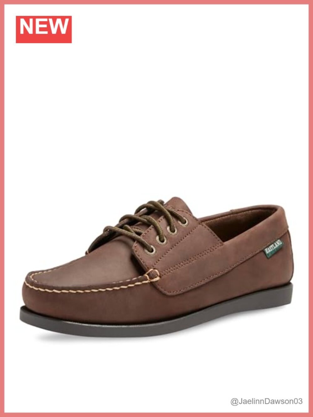 Women's Leather Camp Moc Loafers Lace-Up Water Resistant Round Toe